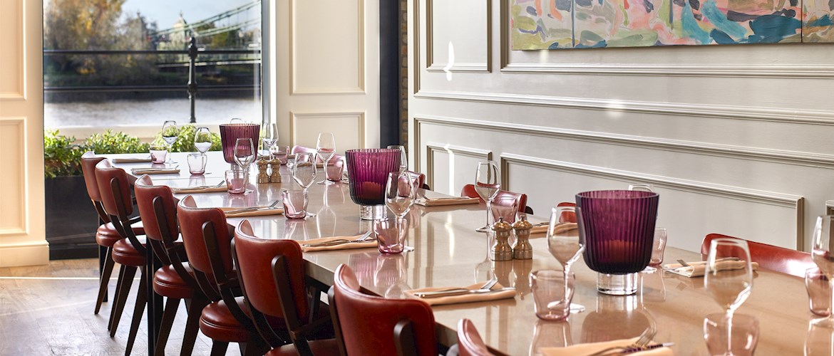 Furniture Supplied to Sam's Riverside Hammersmith