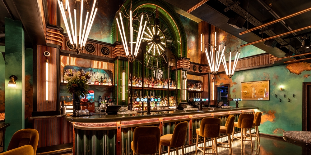 Furniture Supplied to Electric Shuffle, Canary Wharf Bar/Games Space