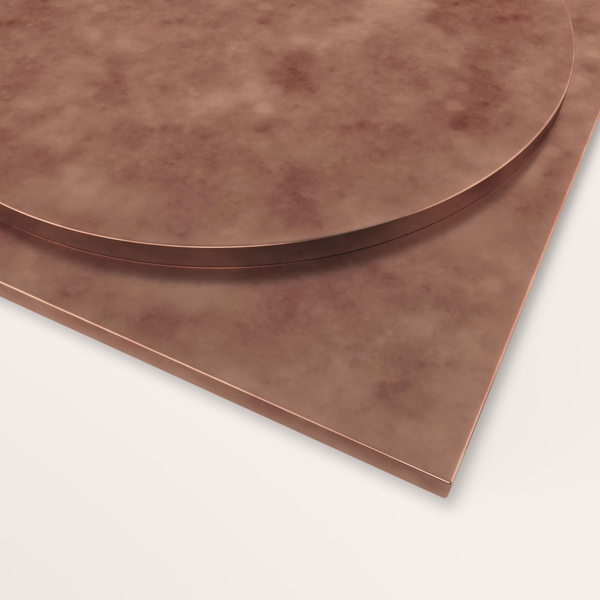 Aged Copper Table Top Contract Chair Co