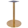 Ares Vintage Brass Large Poseur Table Base