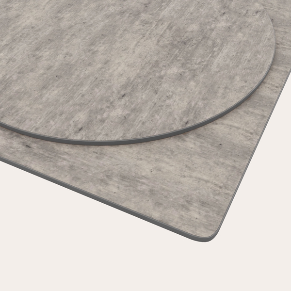 Cement High Pressure Laminate Table Top Contract Chair Co