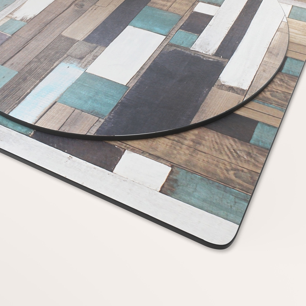 Driftwood Solid Core Laminate Table Top The Contact Chair Company