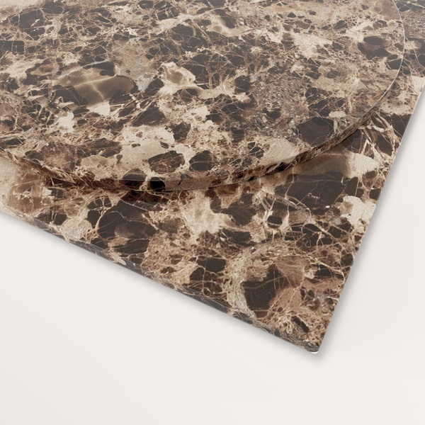 Emperador Marble Table Top Contract Chair Co