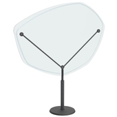Free Standing Abelio Protective Screen