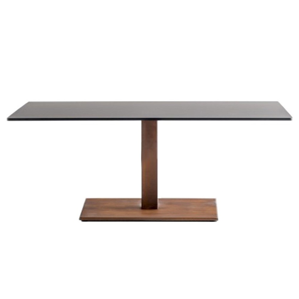 Inox Square Coffee Table Base The Contact Chair Company