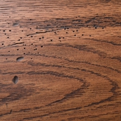 Distressed Solid Oak Table Top