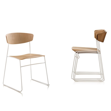 Wolfgang Metal Side Chair - The Contact Chair Company