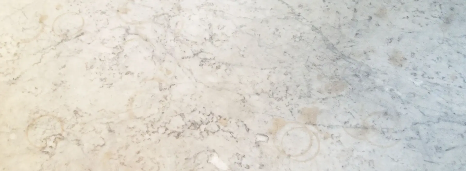 Wine stains on marble
