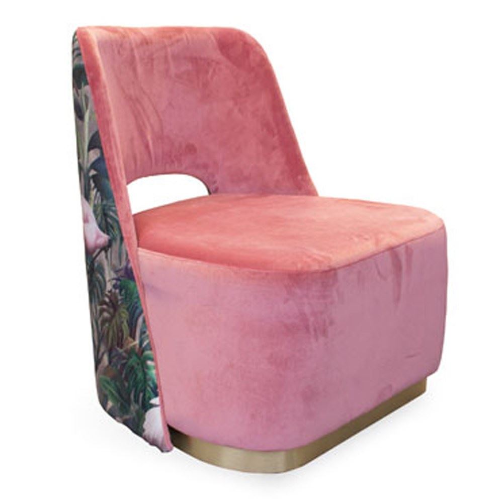 Bronte Lounge Chair The Contact, Rue Back Tufted Swivel Storage Vanity Stool