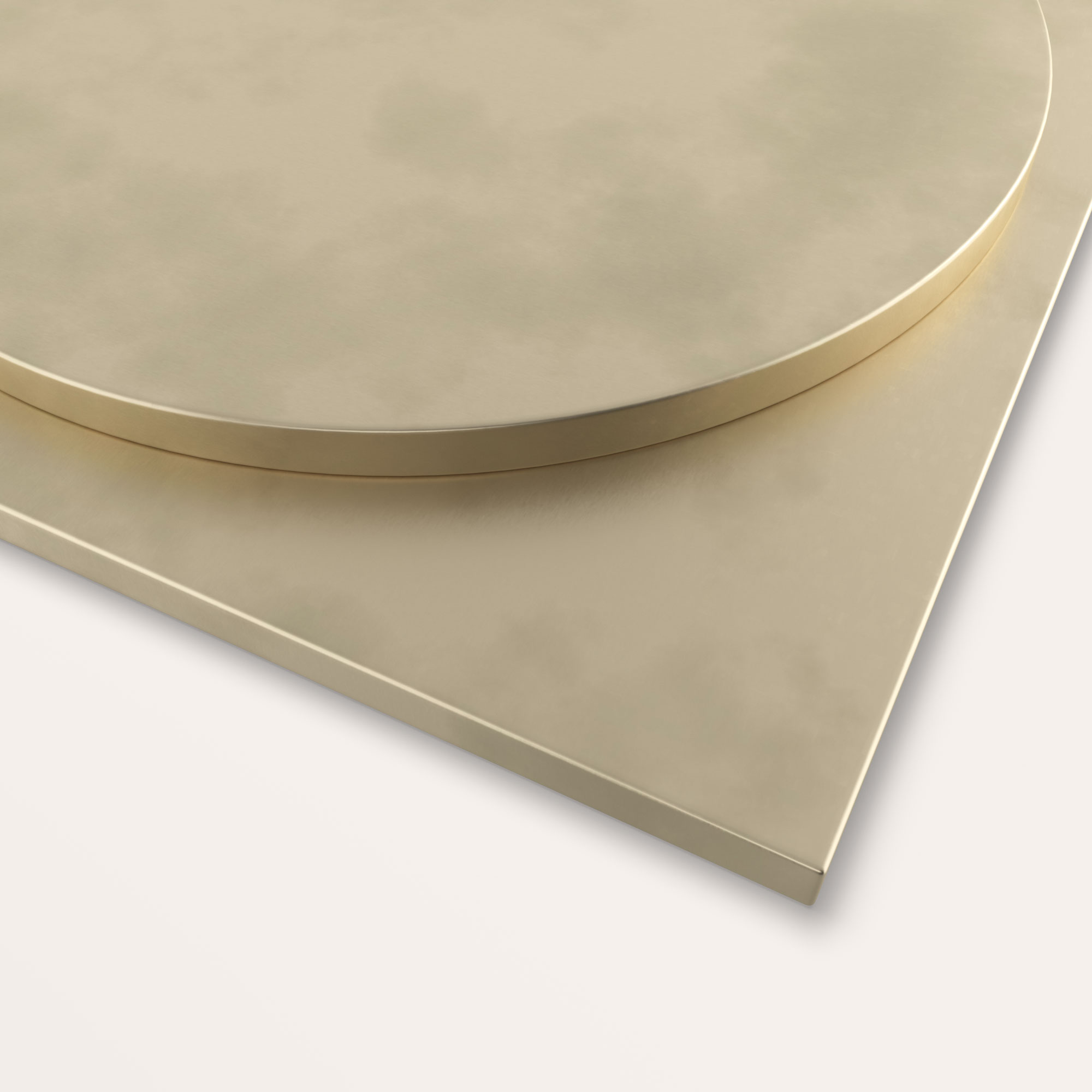 Brass sales table top